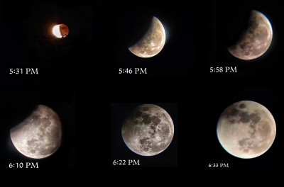 Assam witnesses year's last lunar eclipse