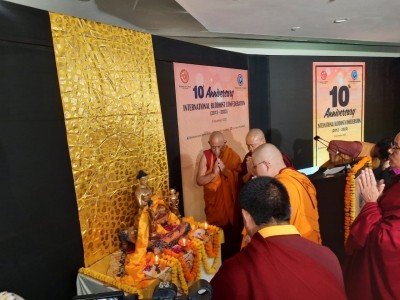 10th anniversary of International Buddhist Confederation celebrated in Delhi 10th anniversary of International Buddhist Confederation celebrated in Delhi
