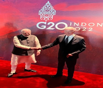 Modi, Biden meet in Bali, review ties Modi, Biden meet in Bali, review ties