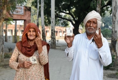 Around 22% polling till 11 am for high-stake Adampur bypoll in Haryana Around 22% polling till 11 am for high-stake Adampur bypoll in Haryana