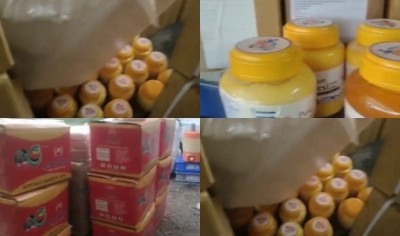 Over 1,000 kg duplicate ghee seized in Surat