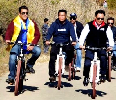 Salman Khan wishes 'Bibing' Kiren Rijiju 'health, happiness' on birthday Salman Khan wishes 'Bibing' Kiren Rijiju 'health, happiness' on birthday