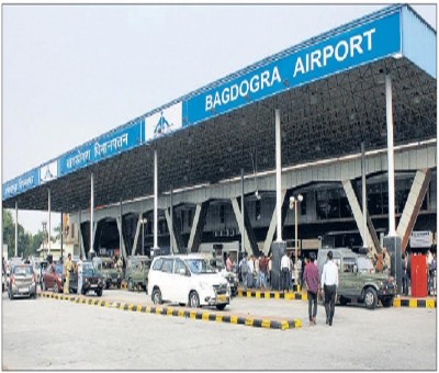 Flight operations suspended at Bagdogra in West Bengal Flight operations suspended at Bagdogra in West Bengal