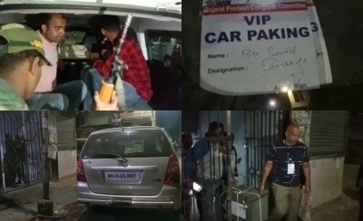 Rs 75 lakh in cash seized from car in poll-bound Gujarat