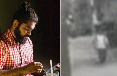 Mehrauli murder: CCTV footage shows Aftab walking with bag Mehrauli murder: CCTV footage shows Aftab walking with bag