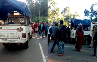 Four killed in a police firing near Assam-Meghalaya border