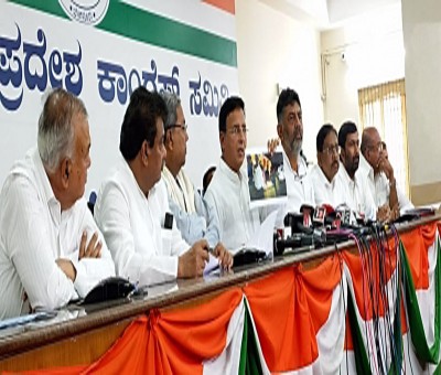 K'taka Congress alleges voter ID scam by BJP, demands CM's resignation