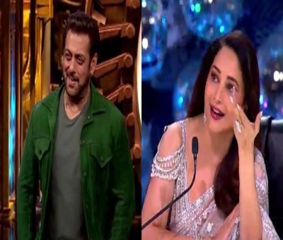 'Jhalak Dikhhla Jaa 10': Salman, Madhuri recreate scene from 'Hum Aapke Hain Koun..!' 'Jhalak Dikhhla Jaa 10': Salman, Madhuri recreate scene from 'Hum Aapke Hain Koun..!'