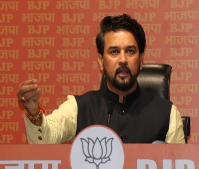 Couldn't watch films due to elections in Himachal, Gujarat: Anurag Thakur Couldn't watch films due to elections in Himachal, Gujarat: Anurag Thakur