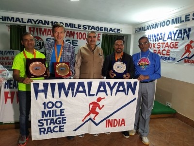 Maik Becker, Veronique Messina emerge winners in Himalayan 100-mile Stage Race