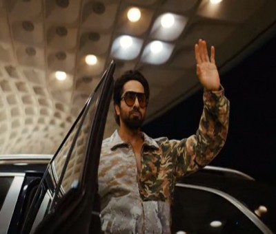 Ayushmann felt he was making his debut again during shoot of 'An Action Hero'