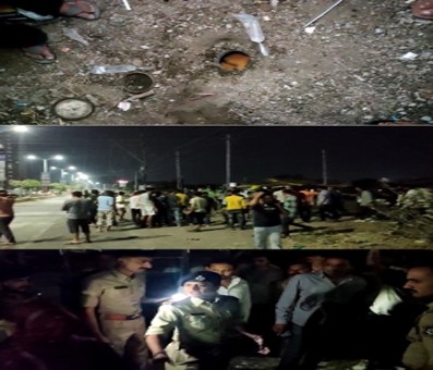 Locals vandalize liquor den in Gujarat's Rajkot Locals vandalize liquor den in Gujarat's Rajkot