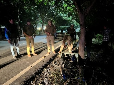 Notorious criminal held after encounter with Noida police Notorious criminal held after encounter with Noida police