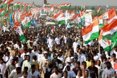 Raj BJP to counter Bharat Jodo Yatra with 200 'raths' Raj BJP to counter Bharat Jodo Yatra with 200 'raths'