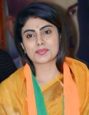 BJP fields Rivaba, wife of cricketer Ravindrasinh Jadeja, from Jamnagar North