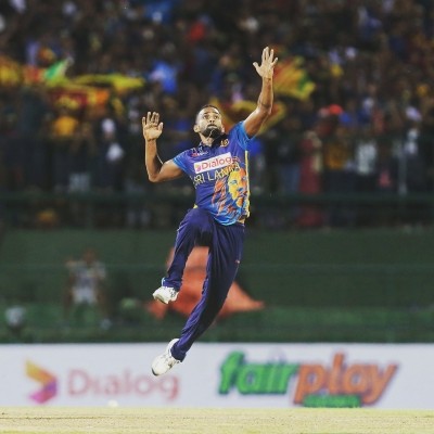 SLC hands Chamika one-year ban for violating contract during 2022 ICC T20 World cup SLC hands Chamika one-year ban for violating contract during 2022 ICC T20 World cup