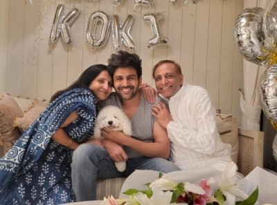 Kartik Aaryan shares birthday pics with family