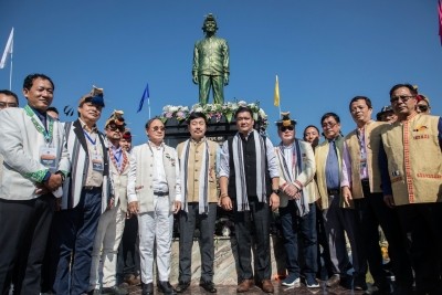 Statue of Itanagar founder Nabam Runghi unveiled