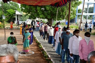 Over 40% polling in Munugode till 1 pm 