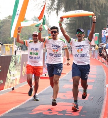 Tejasvi Surya becomes first MP to complete Ironman Relay Challenge