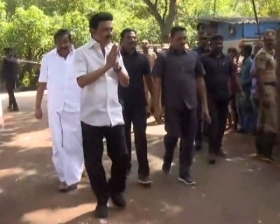 Stalin visits rain-affected areas in TN's Mayiladuthurai dist