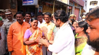 Kishan Reddy undertakes padyatra in Secunderabad