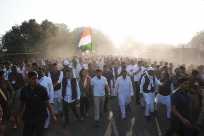 BJY enters MP, Rahul Gandhi to address mahasabha in Ujjain on Nov 29