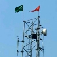 Islamic flag removed from mobile tower in UP