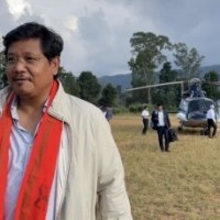 Meghalaya CM's chopper makes emergency landing due to bad weather