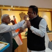 AAP MLA Raaj Kumar Anand takes oath as Delhi Minister