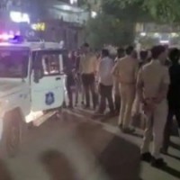 BJP workers attacked during AAP rally in Gujarat