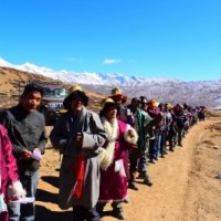 At minus 10-degree C, world's highest polling station in Himachal sees 100% turnout