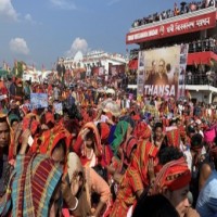 Tripura tribal party's mega rally ahead of Assembly polls