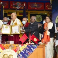 Dalai Lama conferred Gandhi Mandela Award