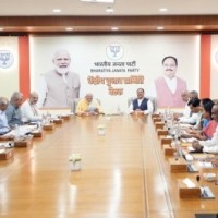 BJP CEC meeting discusses on 182 Gujarat Assembly seats, likely to release 1st candidates' list on Thursday