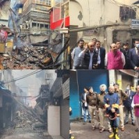 Bhagirath palace fire: Delhi LG forms committee to address hanging wire issues