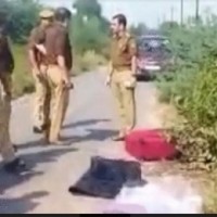 Woman's body found stuffed in trolley bag near Mathura