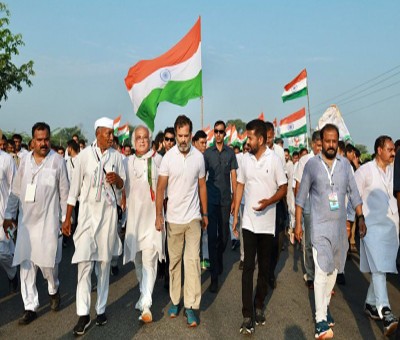 Rahul Gandhi's Padyatra to enter Hyderabad on Tuesday