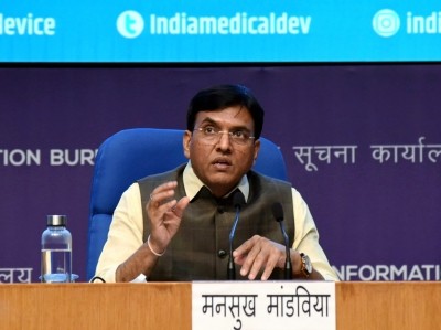 Amid emergence of new Omicron variants, Mandaviya stresses on monitoring points of entry Amid emergence of new Omicron variants, Mandaviya stresses on monitoring points of entry