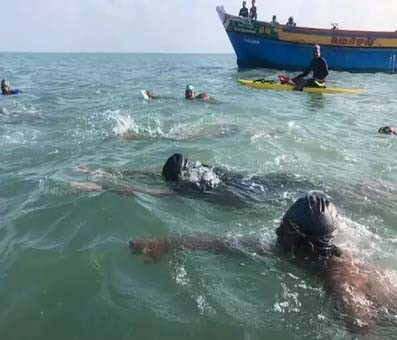 Central agencies question Lankan youth who swam to Dhanushkodi from Palk Strait