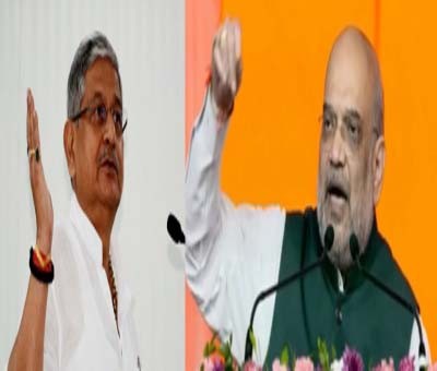 Bihar JD(U) chief takes a dig at Shah, says 'don't come only for tourism' Bihar JD(U) chief takes a dig at Shah, says 'don't come only for tourism'