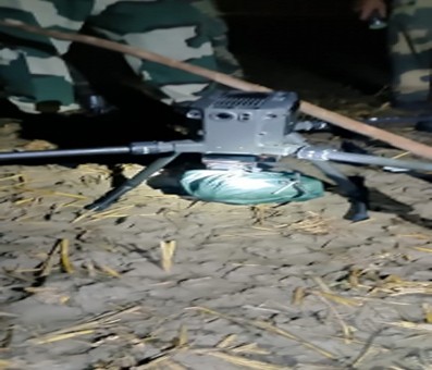 Pak drone shot down by BSF near Amritsar Pak drone shot down by BSF near Amritsar