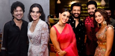 Taapsee Pannu hosts Diwali party for industry friends