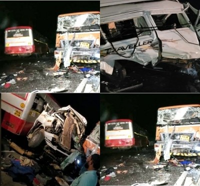 K'taka Min blames NHAI for Hassan road crash