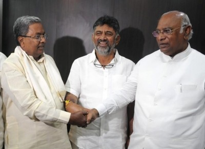 AICC poll: K'taka awaits Kharge's victory