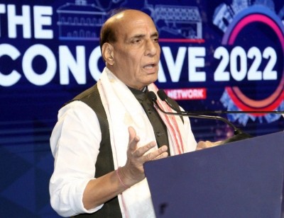 Self-reliance, secured borders central to making India powerful nation: Rajnath