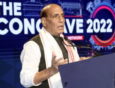 Self-reliance, secured borders central to making India powerful nation: Rajnath Self-reliance, secured borders central to making India powerful nation: Rajnath