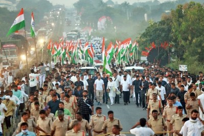 Rahul Gandhi's Bharat Jodo Yatra continues in Telangana