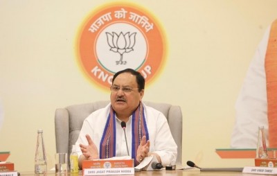 Nadda calls upon party workers for BJD-mukt Odisha Nadda calls upon party workers for BJD-mukt Odisha