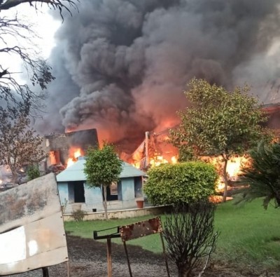Fire breaks out in Gurugram packaging factory Fire breaks out in Gurugram packaging factory